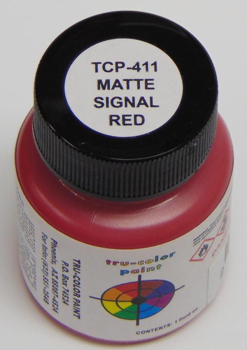 TCP-411 Matte Signal Red